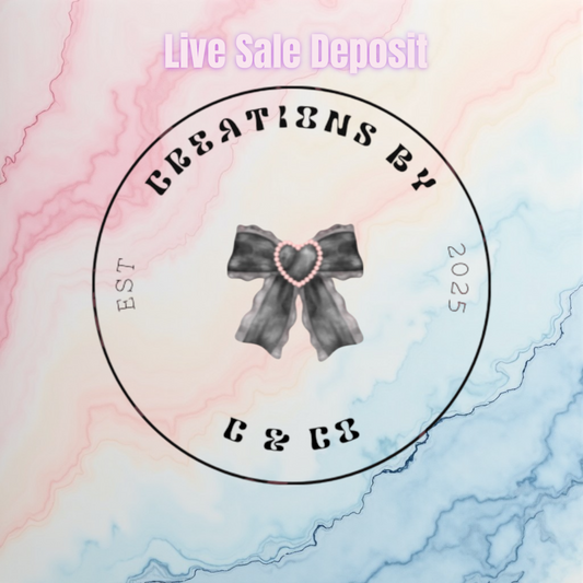 Live Sale deposit